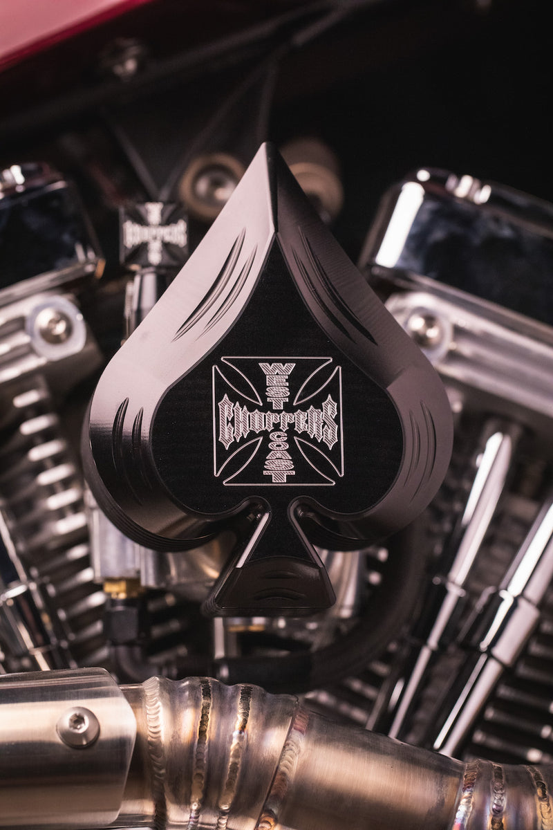 Fake Spade Air Cleaner Kit – West Coast Choppers