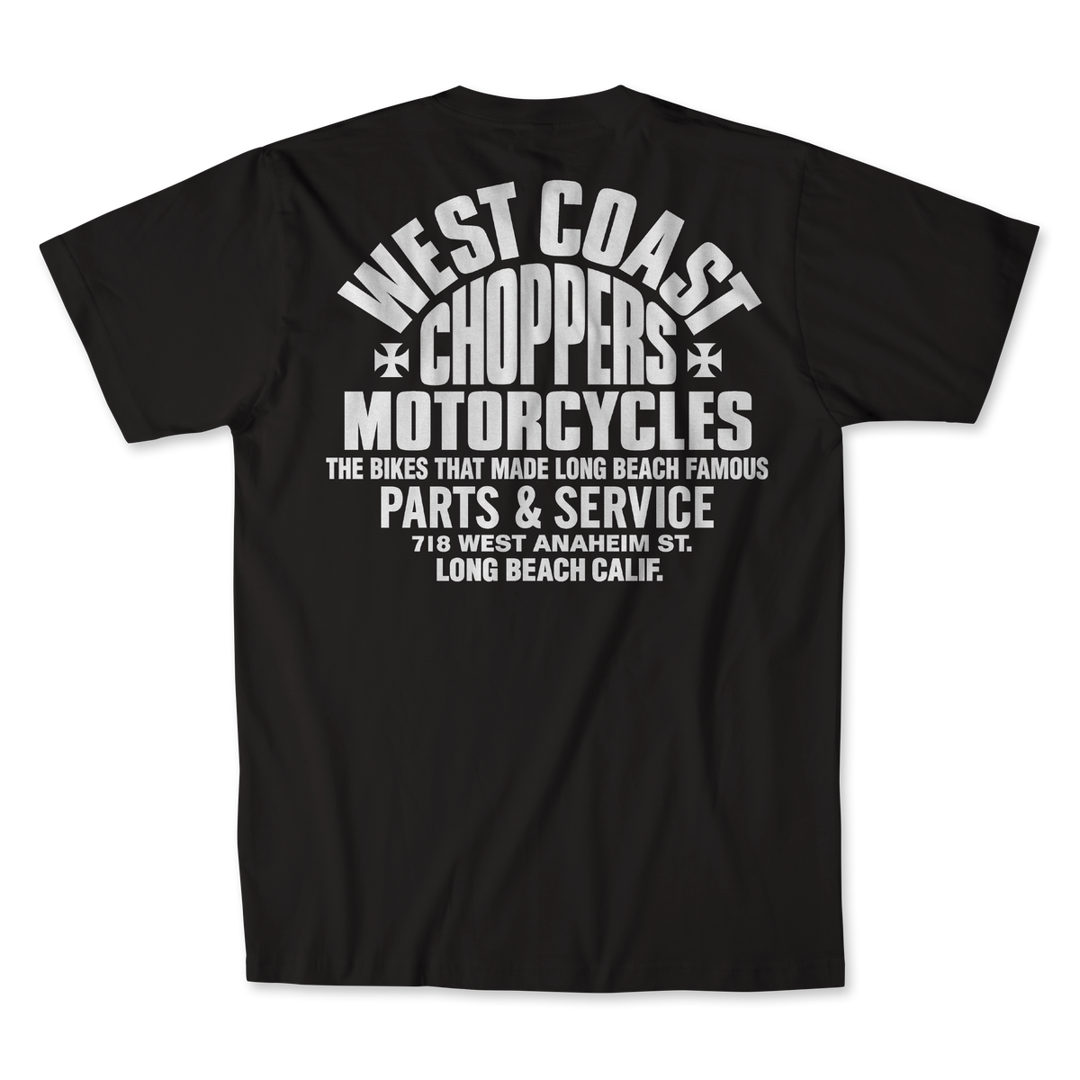 West Coast Choppers Parts Tee Black