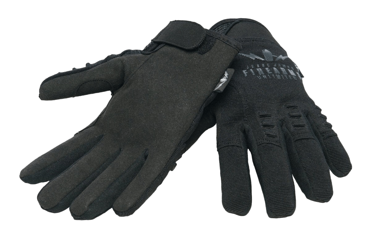 JJFU KEVLAR TACTICAL GLOVES BLACK West Coast Choppers