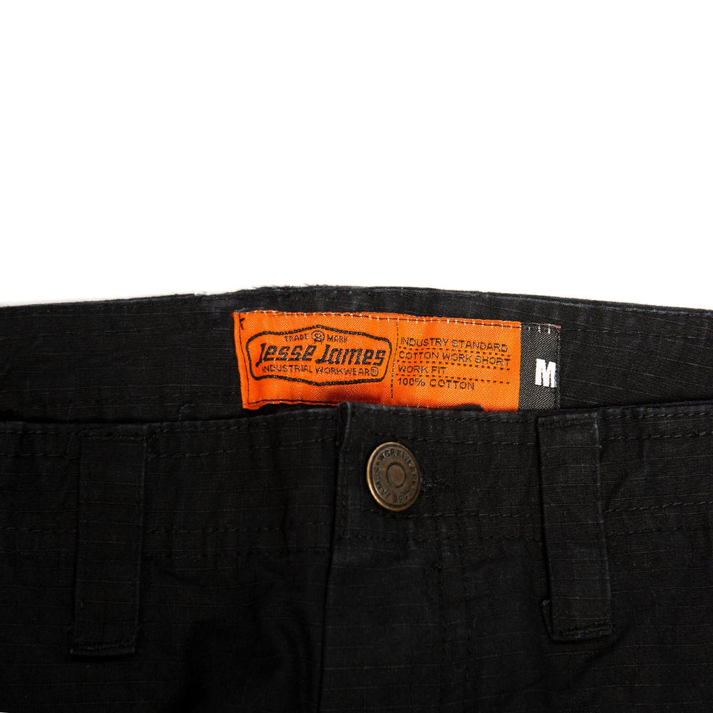 WCC CAINE RIPSTOP CARGO PANT -BLACK - West Coast Choppers