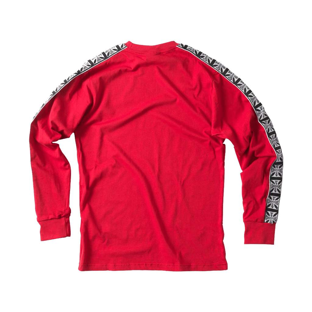 WCC TAPED L/S RED - West Coast Choppers