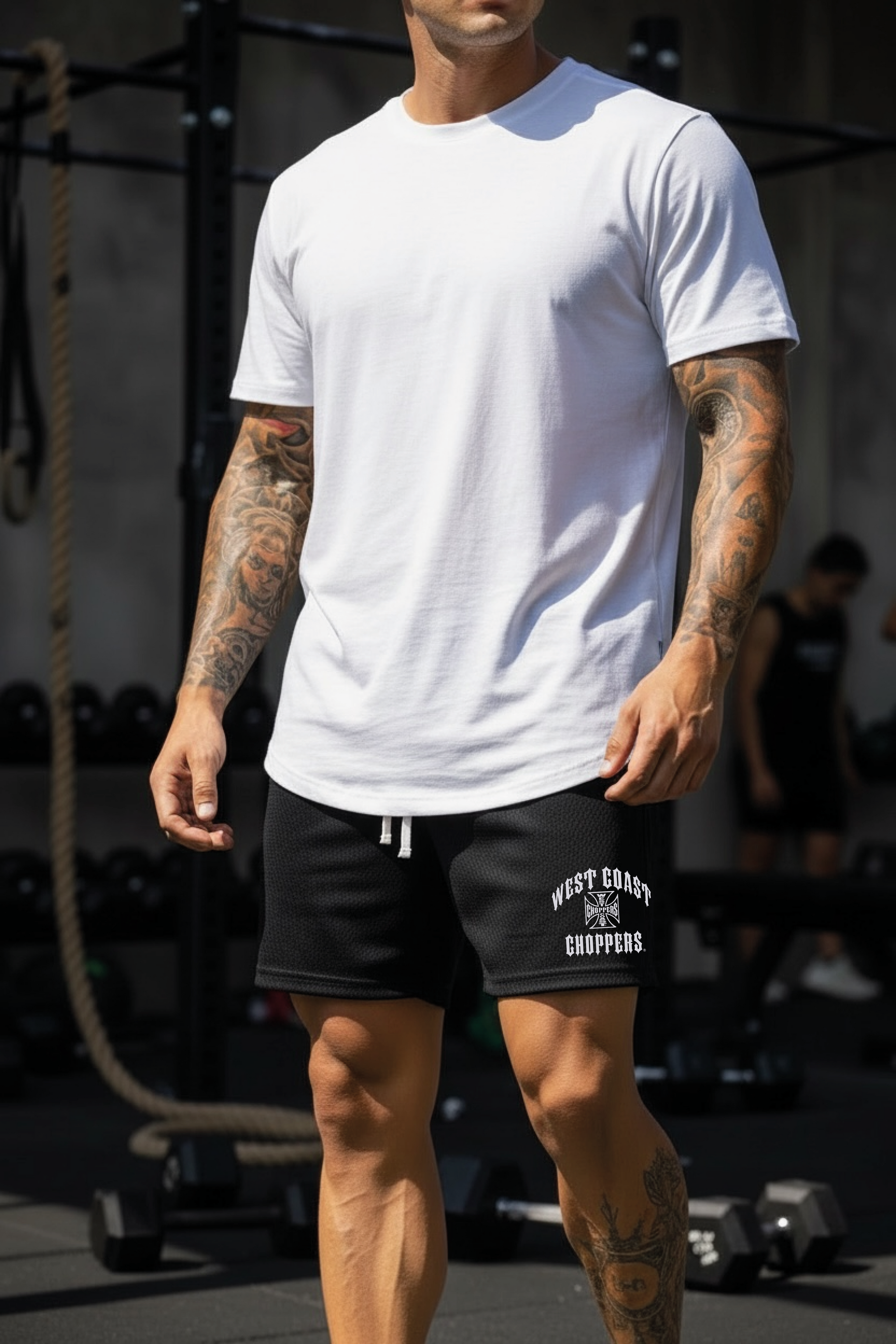 West Coast Choppers Iron Mesh Short - Black