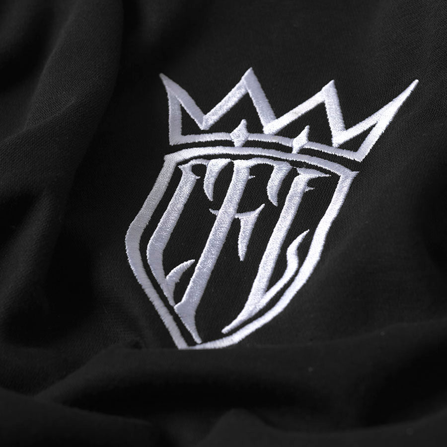 WCC CFL CHOP SLEEVE CREWNECK - BLACK – West Coast Choppers
