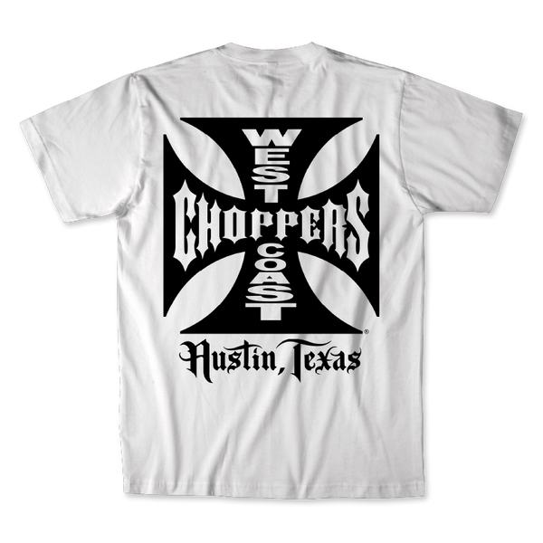 West Coast Choppers OG Classic ATX Tee - White West Coast Choppers OG Classic ATX Tee - White