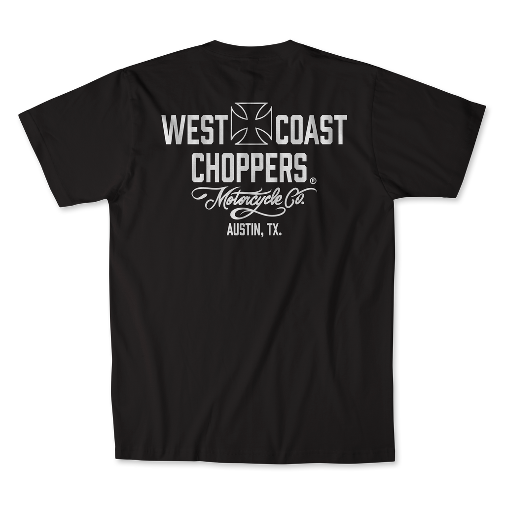 希少 WEST COAST CHOPPERS Tシャツ 黒 BLACK L West Coast Choppers T-shirts - Ride with us!