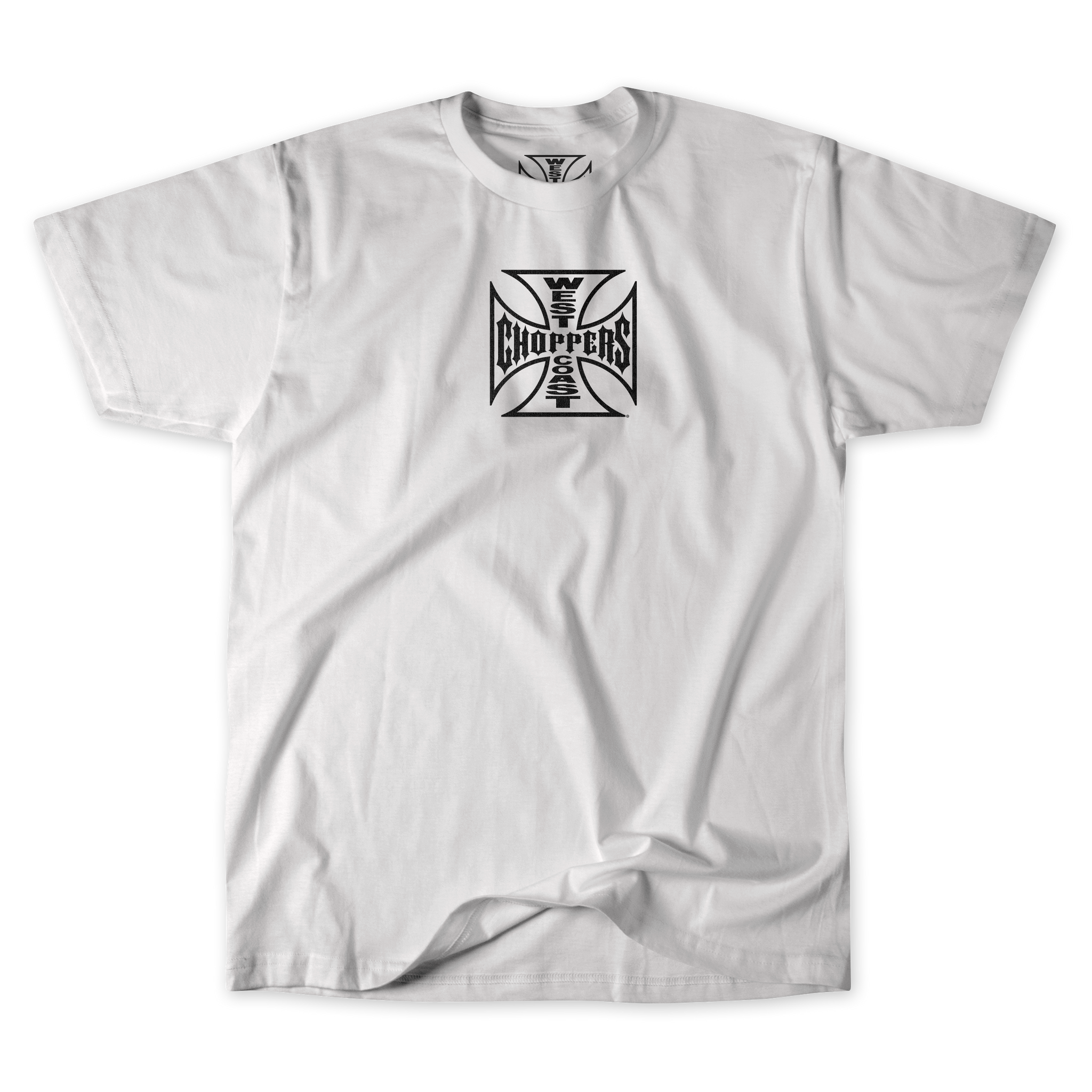 トップス West Coast Choppers \"Black&White West Coast Choppers Parts Tee - White
