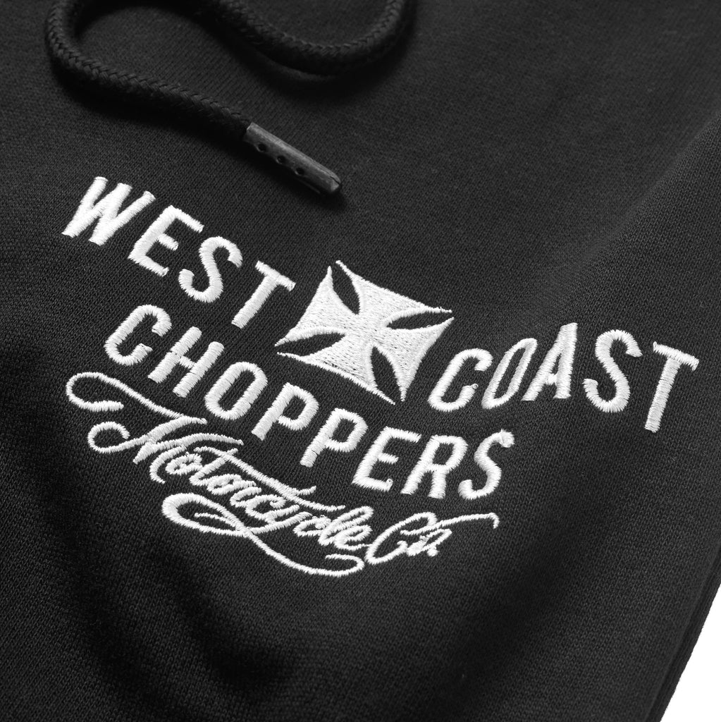 WCC FRISCO SWEAT PANTS - BLACK - West Coast Choppers