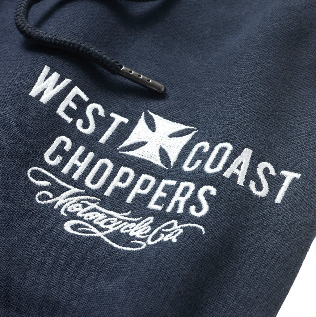 WCC FRISCO SWEAT PANTS - NAVY - West Coast Choppers