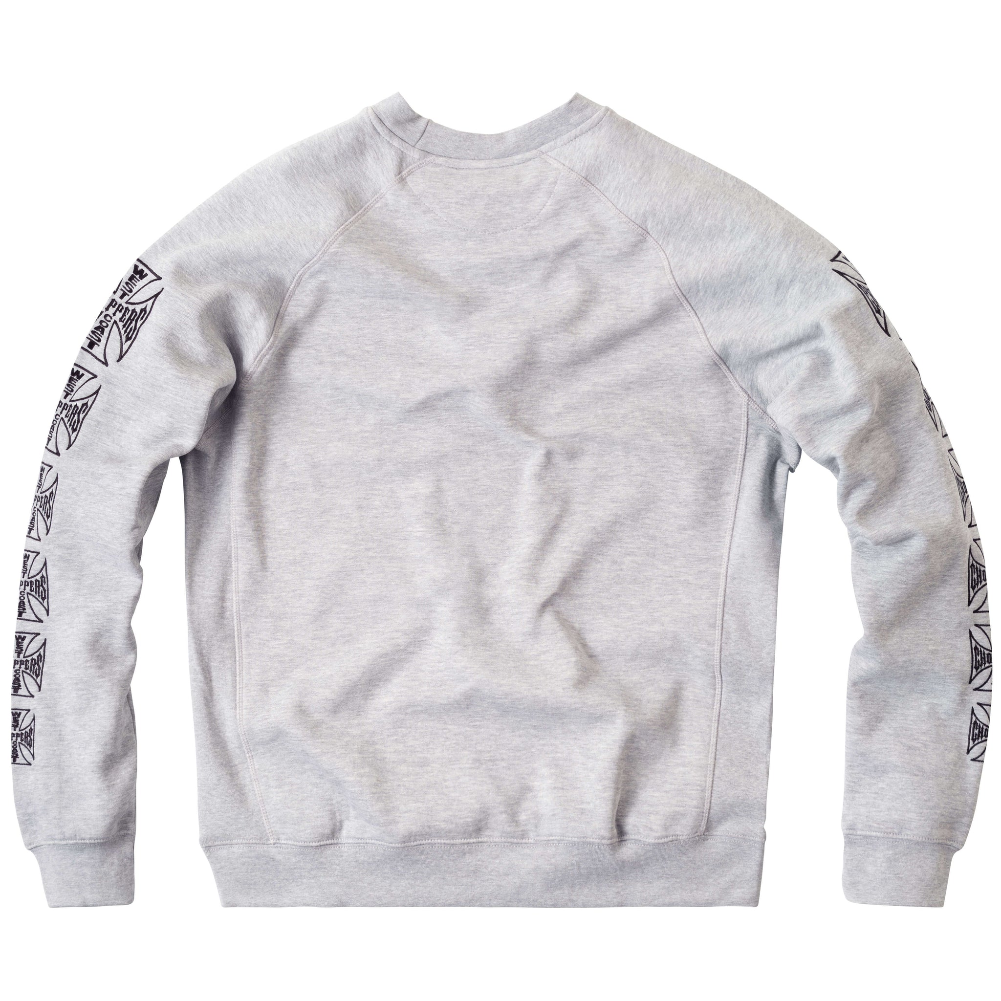 WCC DOMINATOR OVERSIZED SWEATER - HEATHER GREY – West Coast Choppers