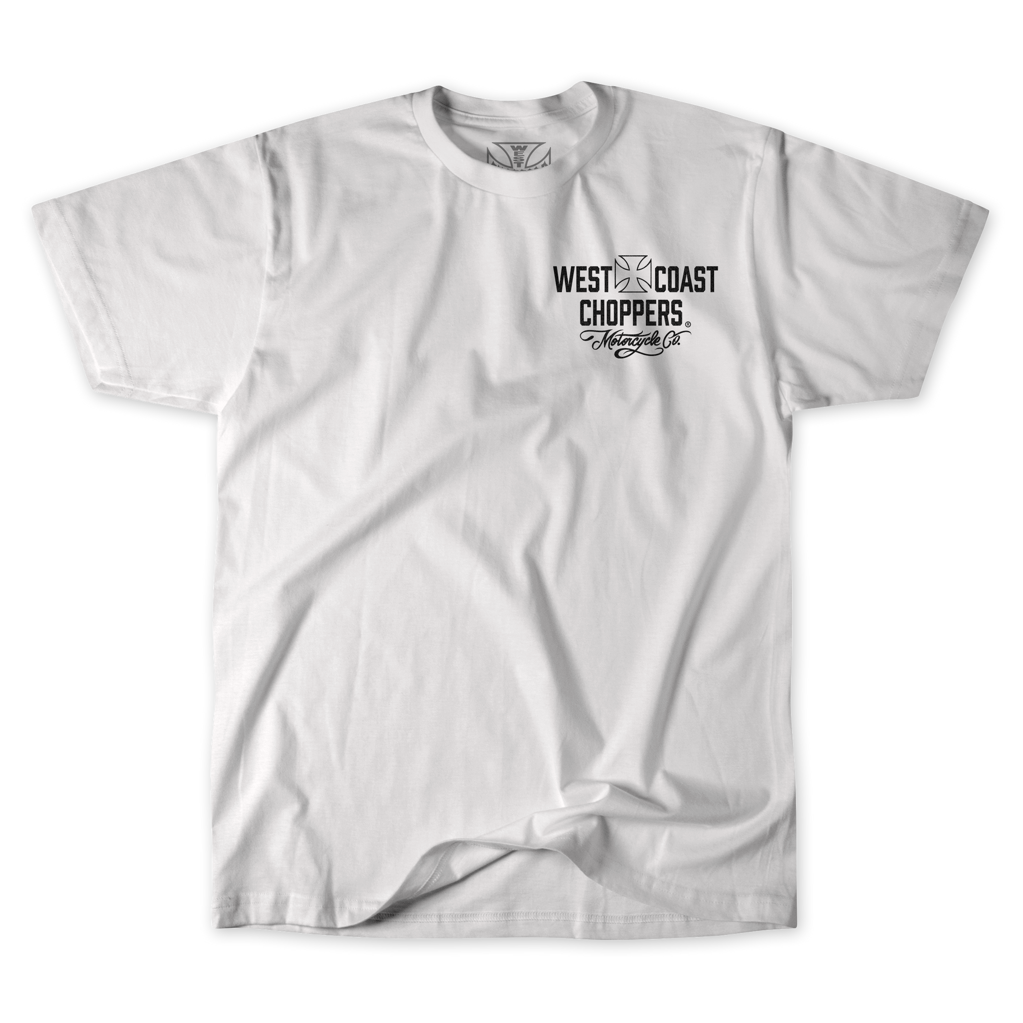 West Coast Choppers Motorcycle Co. Tee - White West Coast Choppers Motorcycle Co. Tee - White