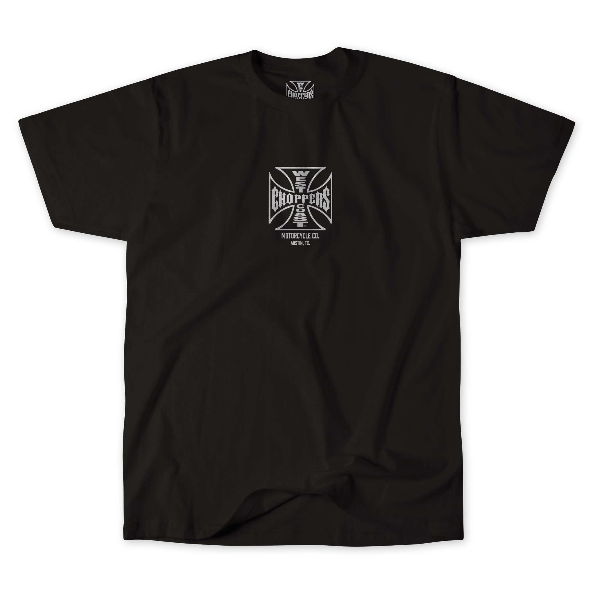 WCC OG ATX TEE - BLACK – West Coast Choppers