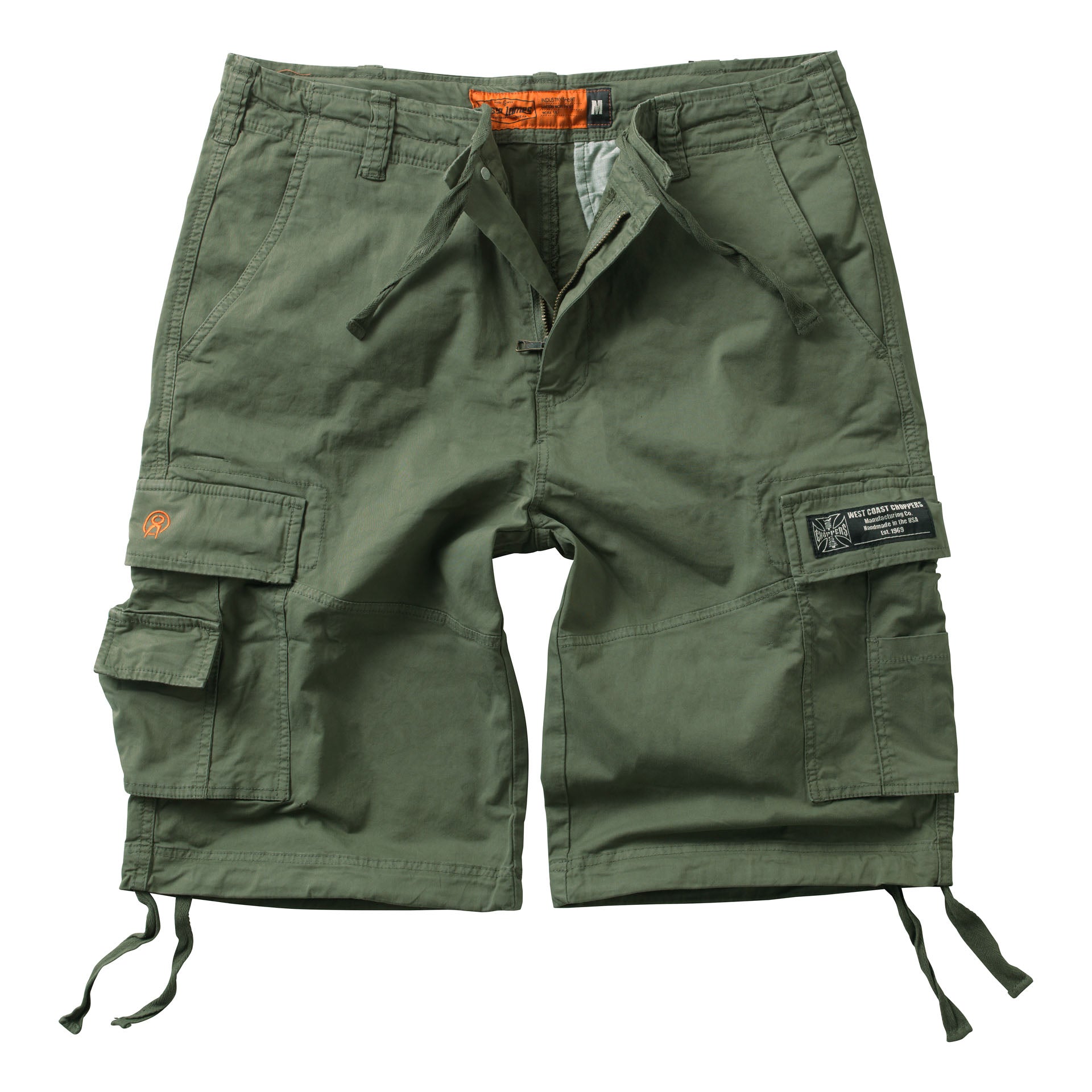 WCC CFL CARGO SHORTS VINTAGE OLIVE GREEN – West Coast Choppers