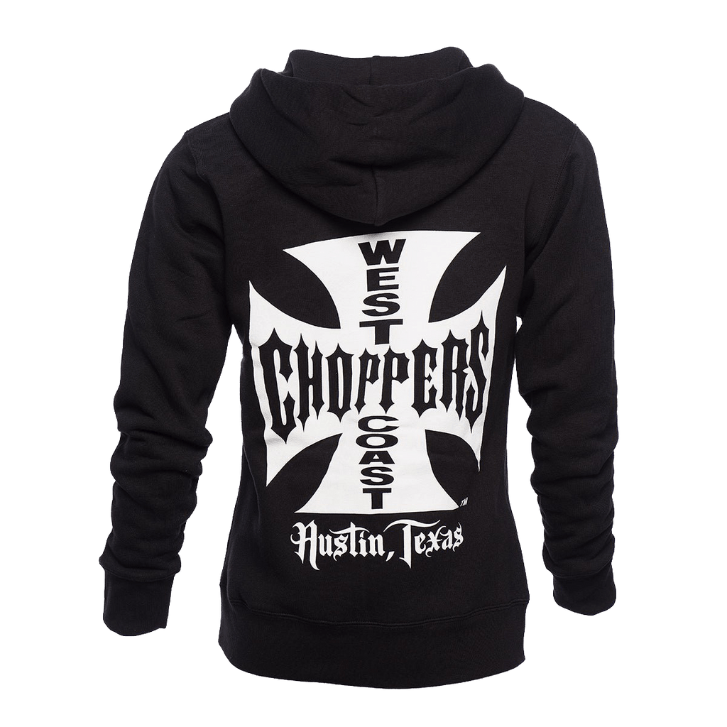 West Coast Choppers OG ATX Zip Hoodie oliv grün | Thunderbike West Coast Choppers OG ATX Zip Hoodie oliv grün | Thunderbike