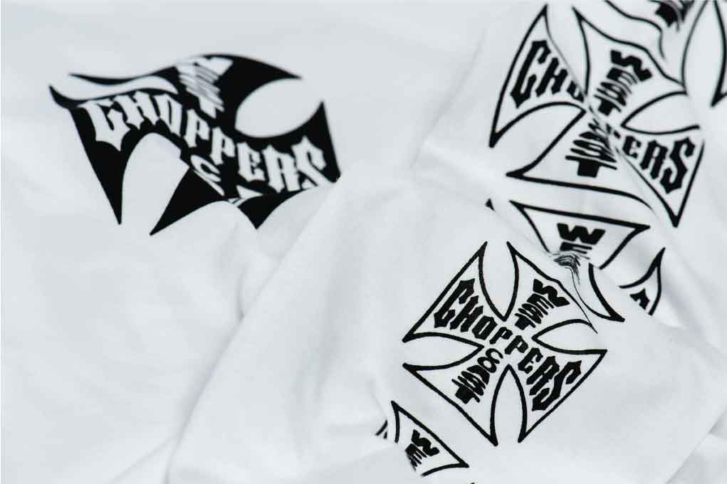 WCC - OG CROSS LONGSLEEVE - WHITE – West Coast Choppers
