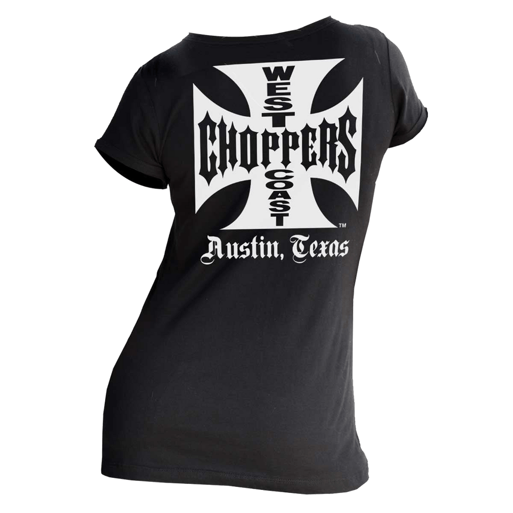WCC OG Ladys T-shirt Black - West Coast Choppers